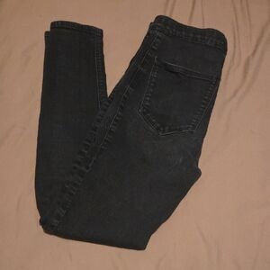 Topshop Black Skinny Jeans for Women